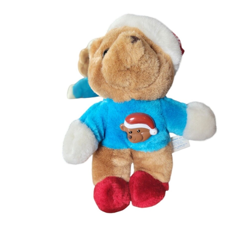 1988 RARE VINTAGE LEMONWOOD ASIA LTD SANTA BEAR WITH SHIRT PLUSH/STUFFED ANIMAL